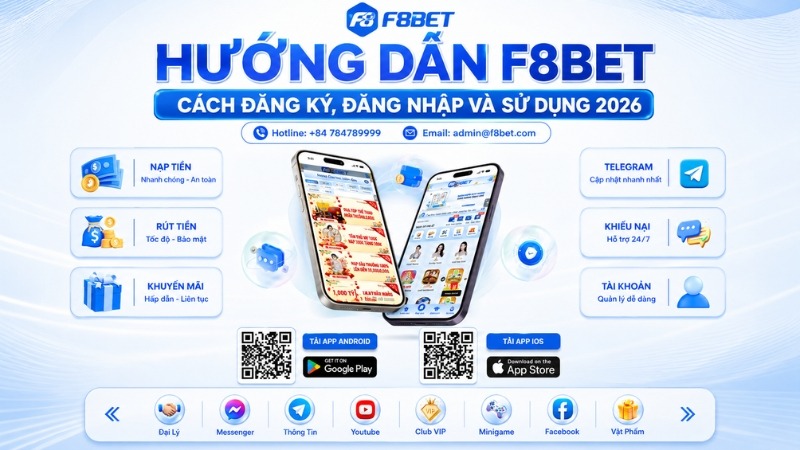 F8bet 46 Hướng Dẫn F8BET – Đăng Ký, Đăng Nhập Và Sử Dụng 2026